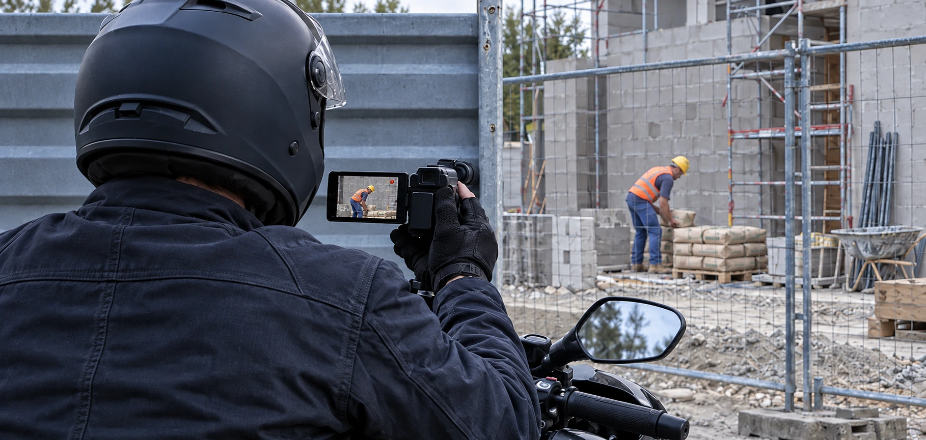 Illustration d’une observation liée à une activité sur un chantier